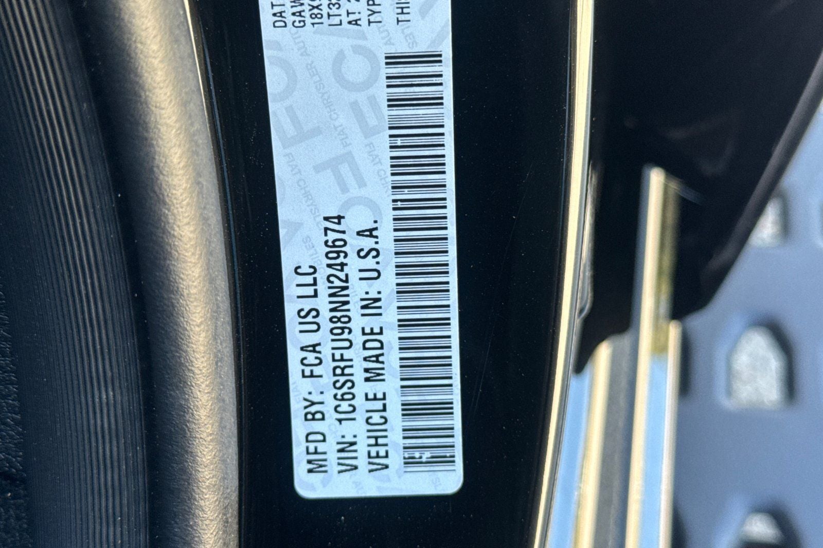 2022 RAM 1500 TRX