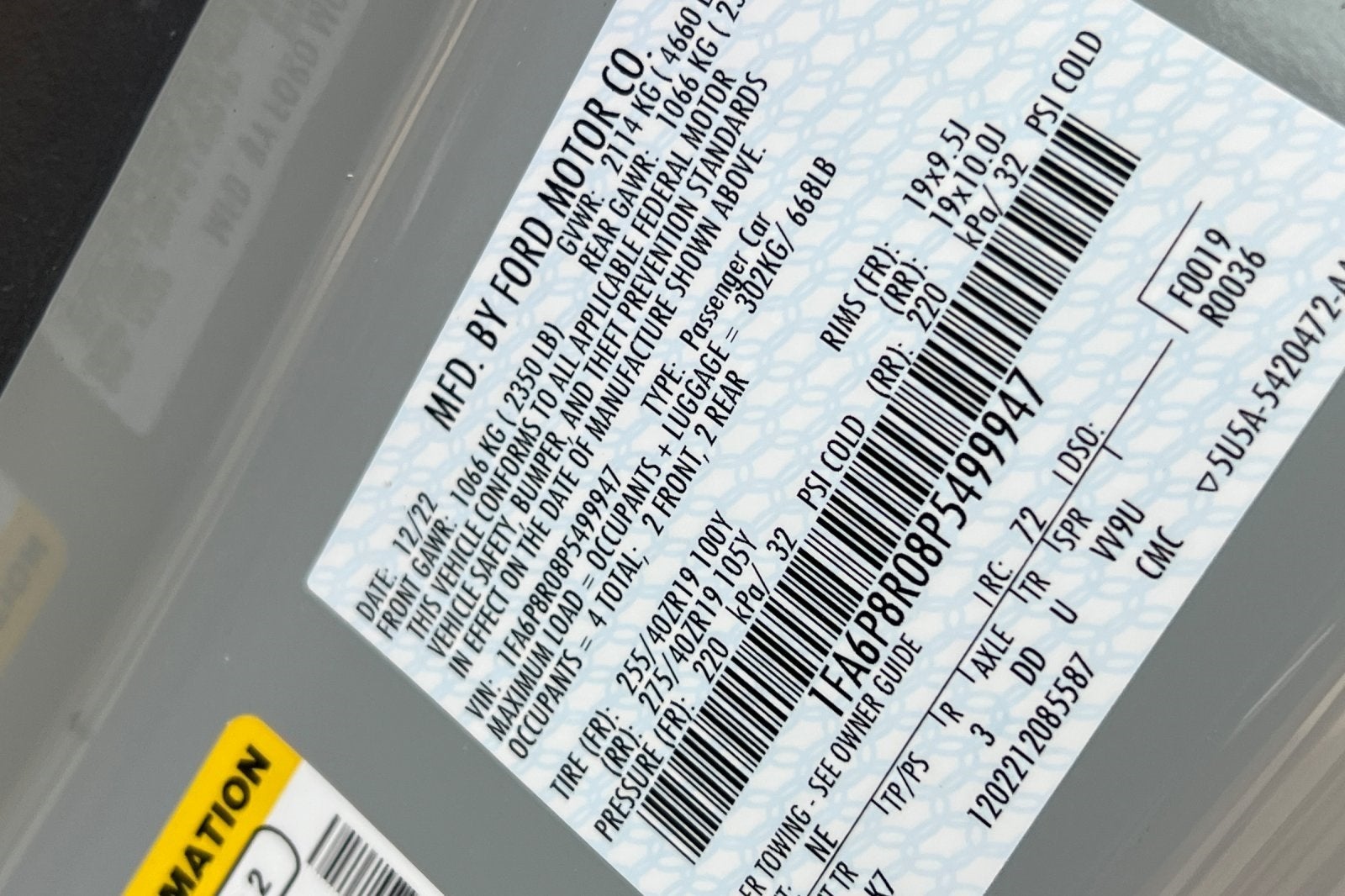 2023 Ford Mustang Mach 1