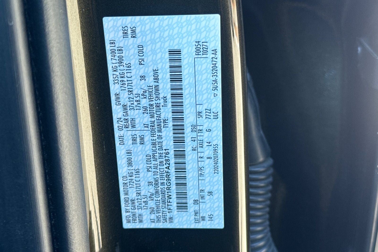 2024 Ford F-150 Raptor 802A Raptor 37