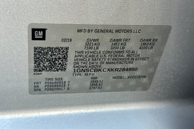 2019 Chevrolet Tahoe LT