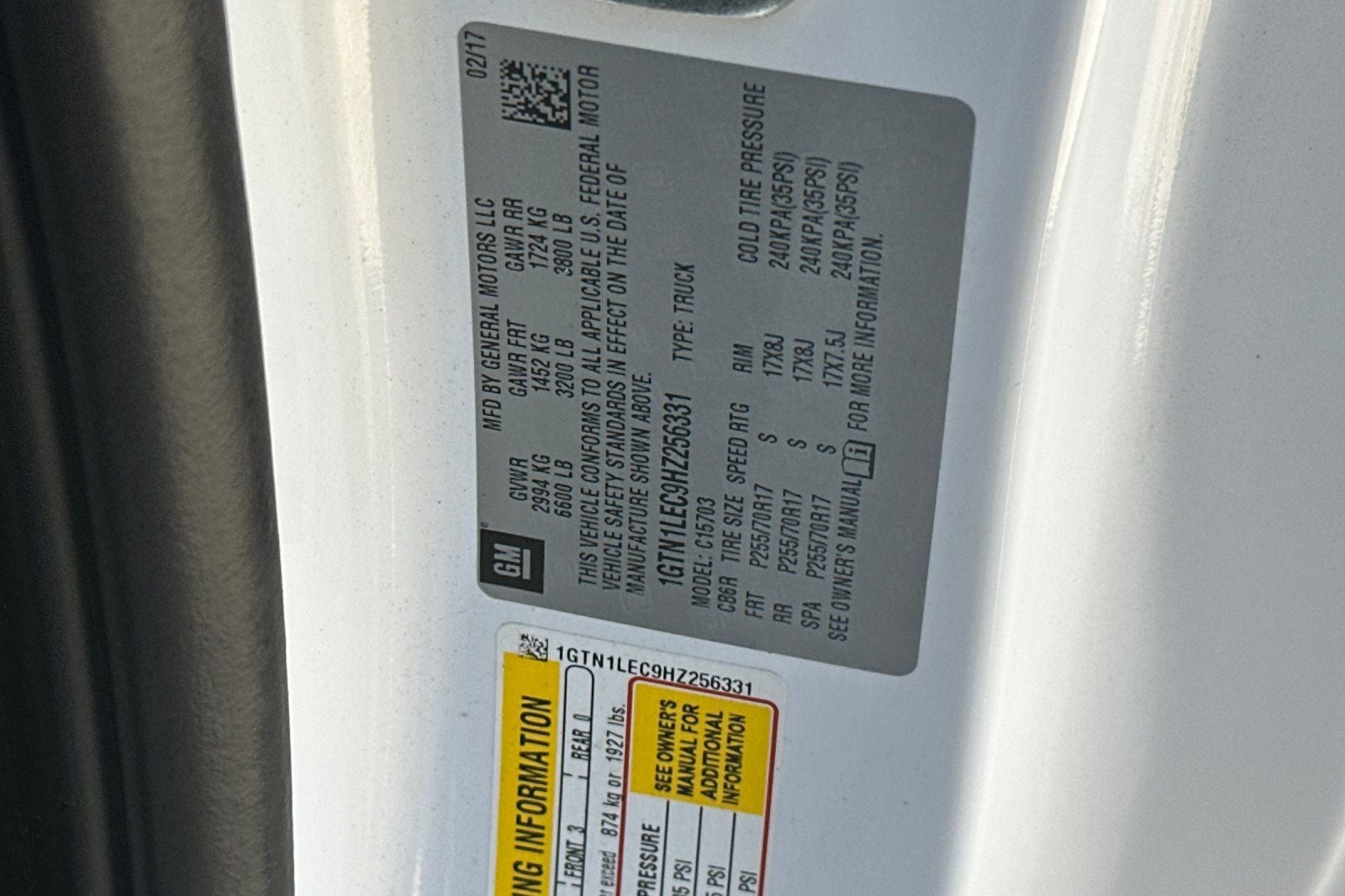 2017 GMC Sierra 1500 Base