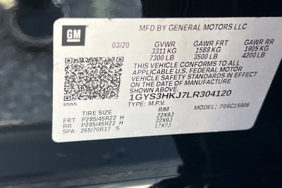 2020 Cadillac Escalade ESV Luxury