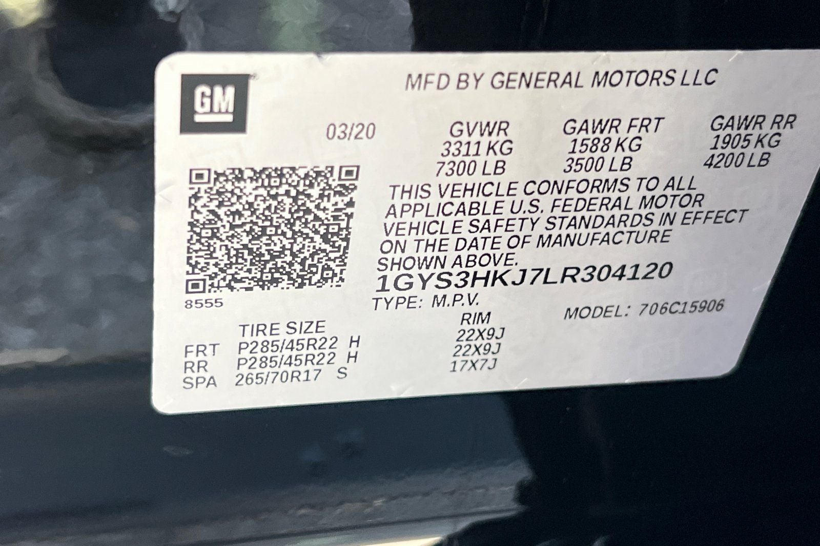 2020 Cadillac Escalade ESV Luxury