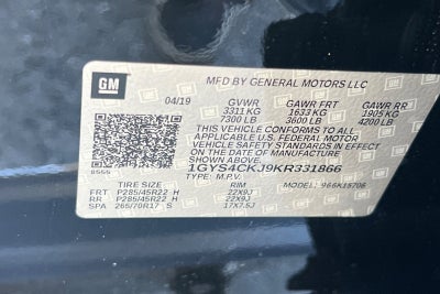 2019 Cadillac Escalade Premium Luxury
