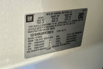 2015 Cadillac Escalade ESV Luxury