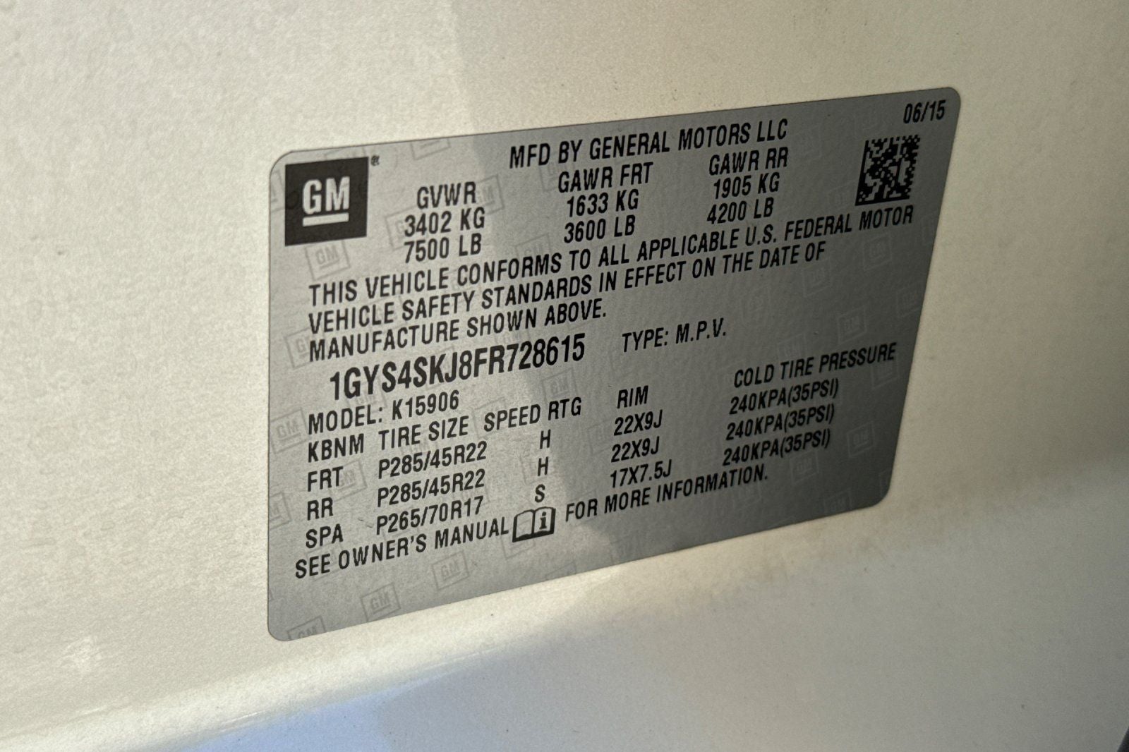 2015 Cadillac Escalade ESV Luxury