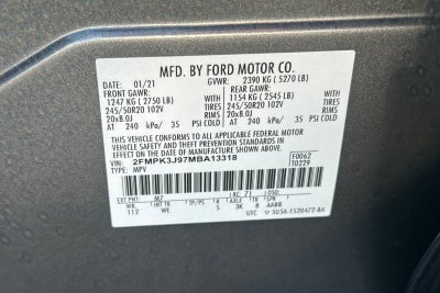 2021 Ford Edge ST Line