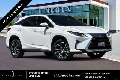 2019 Lexus RX 350 LCPO Competitive+