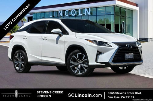 2019 Lexus RX 350 LCPO Competitive+