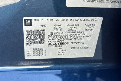 2020 Chevrolet Silverado 1500 RST