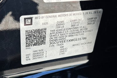 2021 Chevrolet Silverado 1500 RST