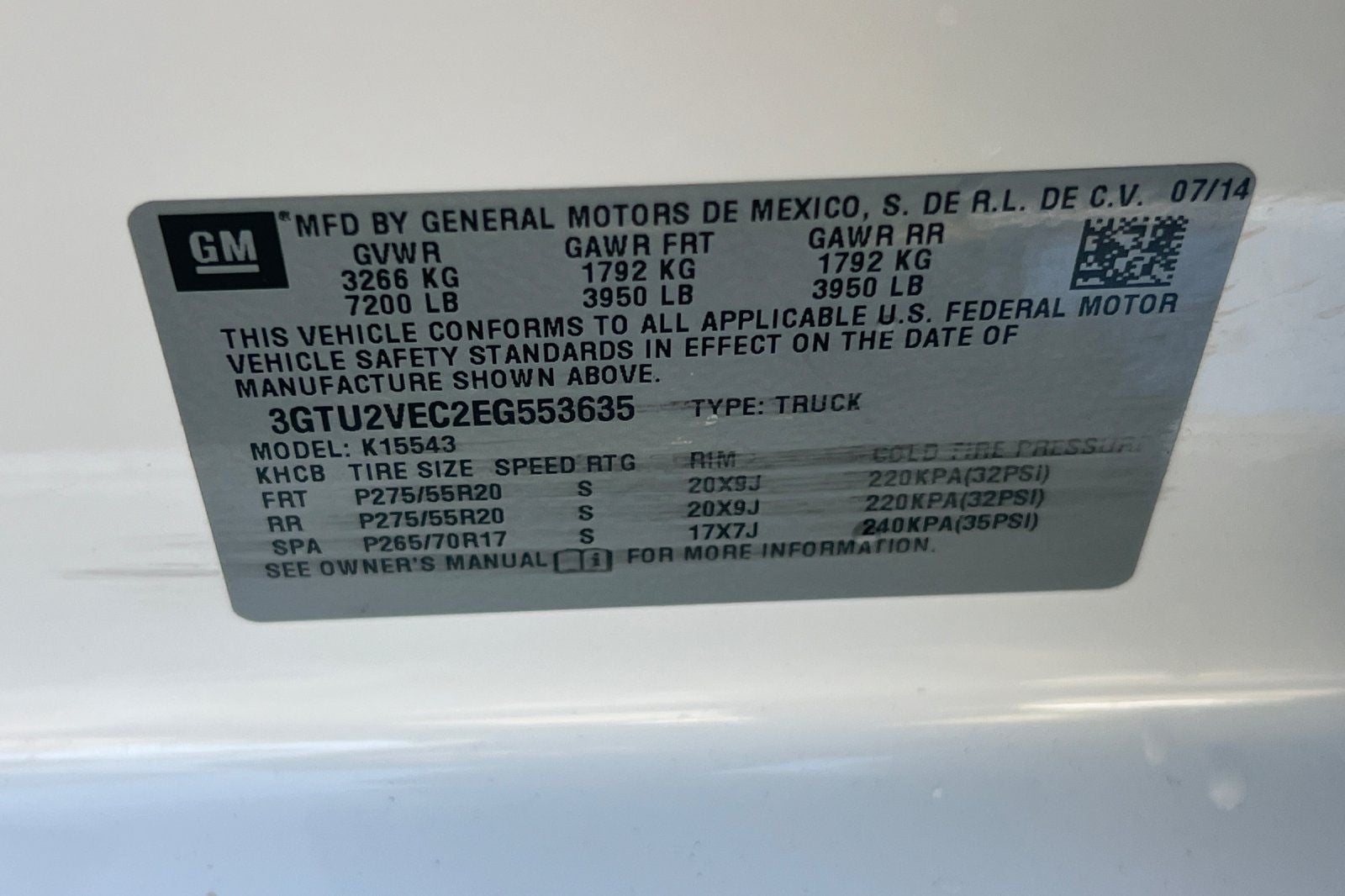 2014 GMC Sierra 1500 SLT