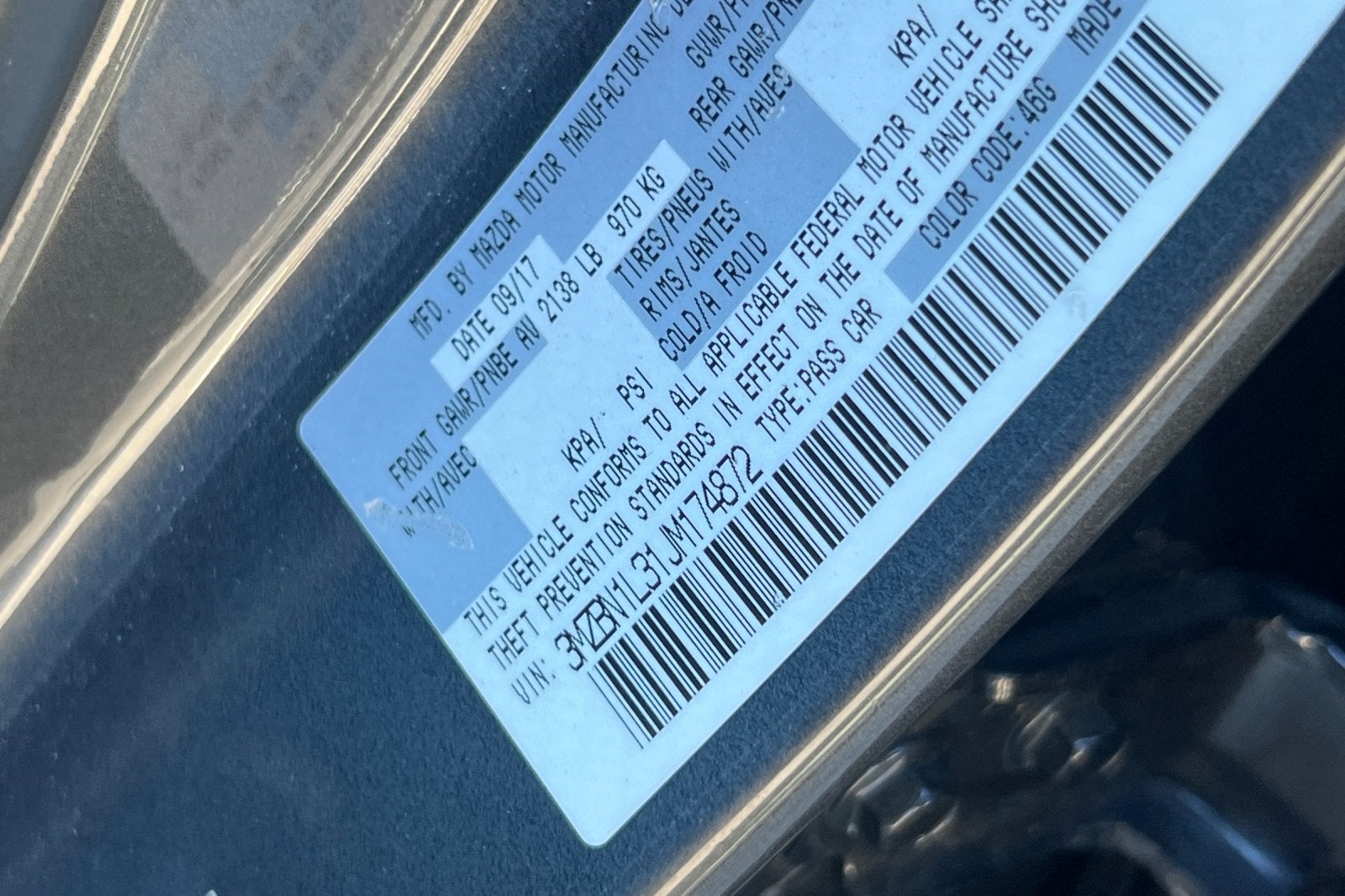 2018 Mazda Mazda3 Touring