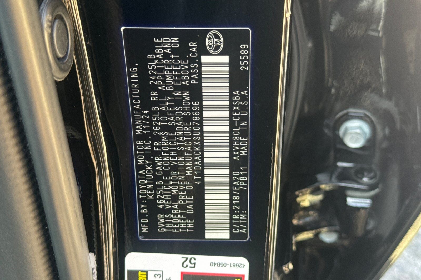 2025 Toyota Camry SE