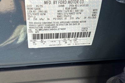 2025 Lincoln Aviator Black Label