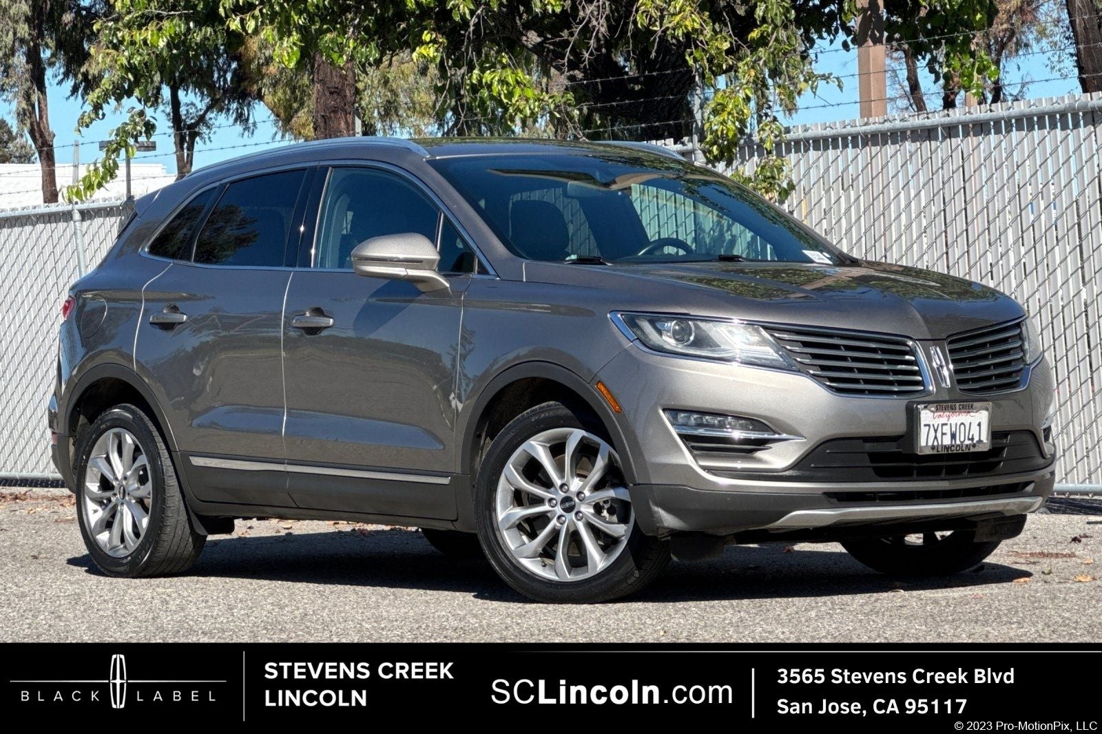 2017 Lincoln MKC Select