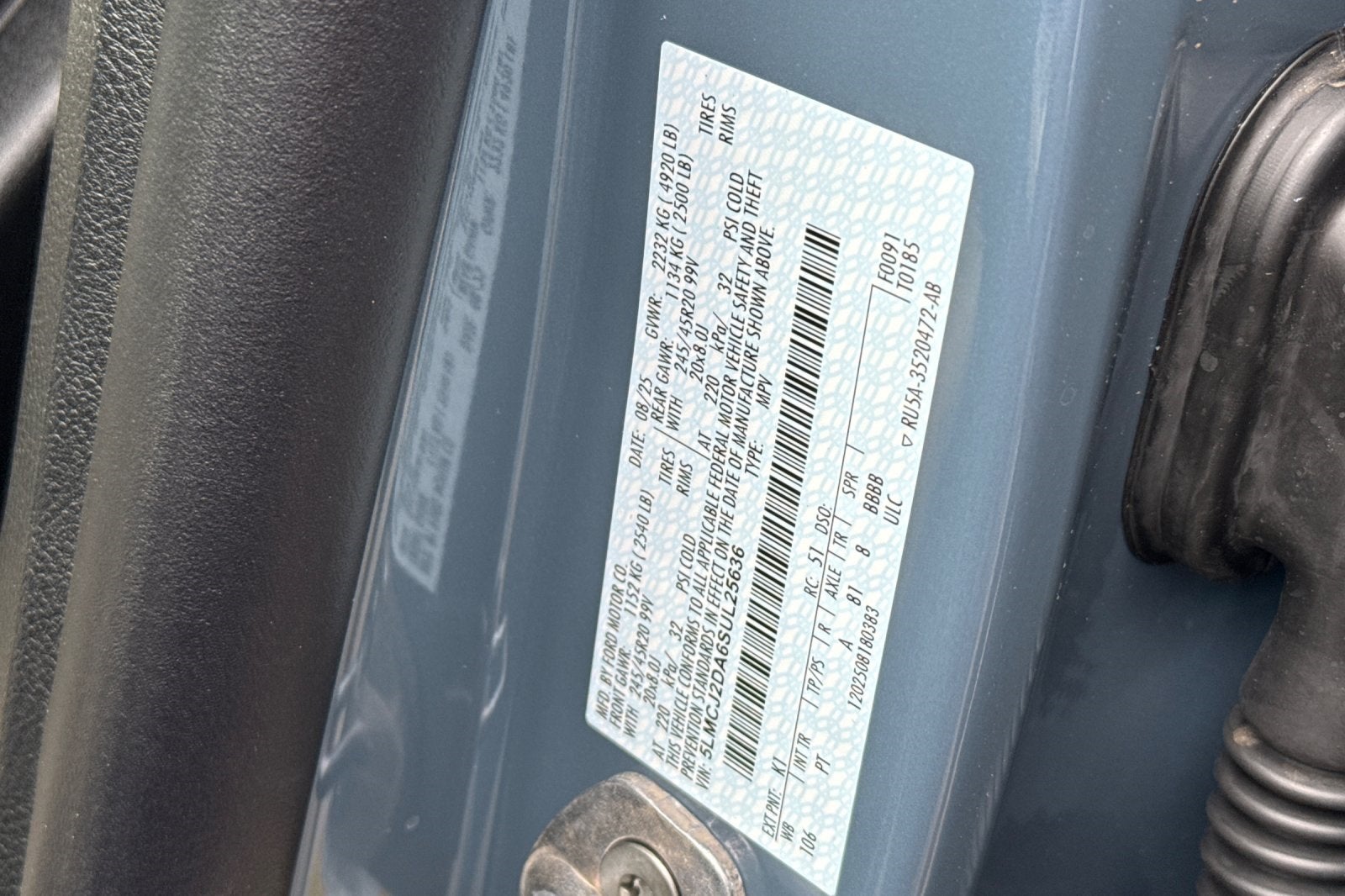 2025 Lincoln Corsair Reserve