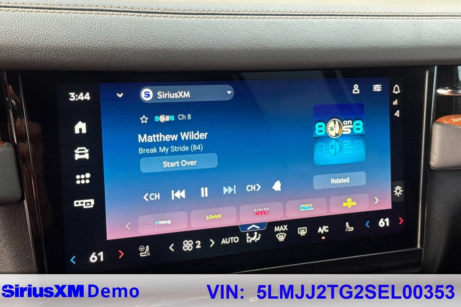 2025 Lincoln Navigator Black Label Equipment Group 800A Black Label