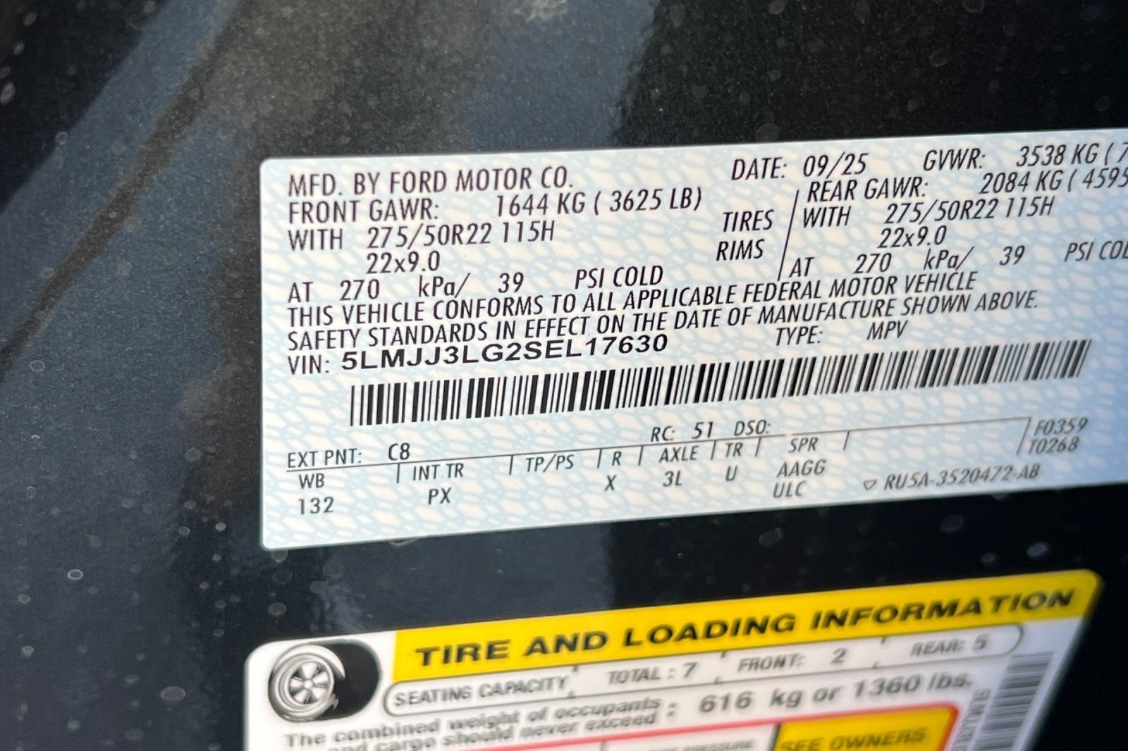 2025 Lincoln Navigator L Reserve