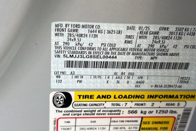 2025 Lincoln Navigator L Reserve Equipment Group 202A Reserve II