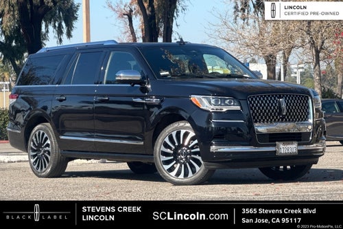 2022 Lincoln Navigator L L Black Label Equipment Group 800A Black Label