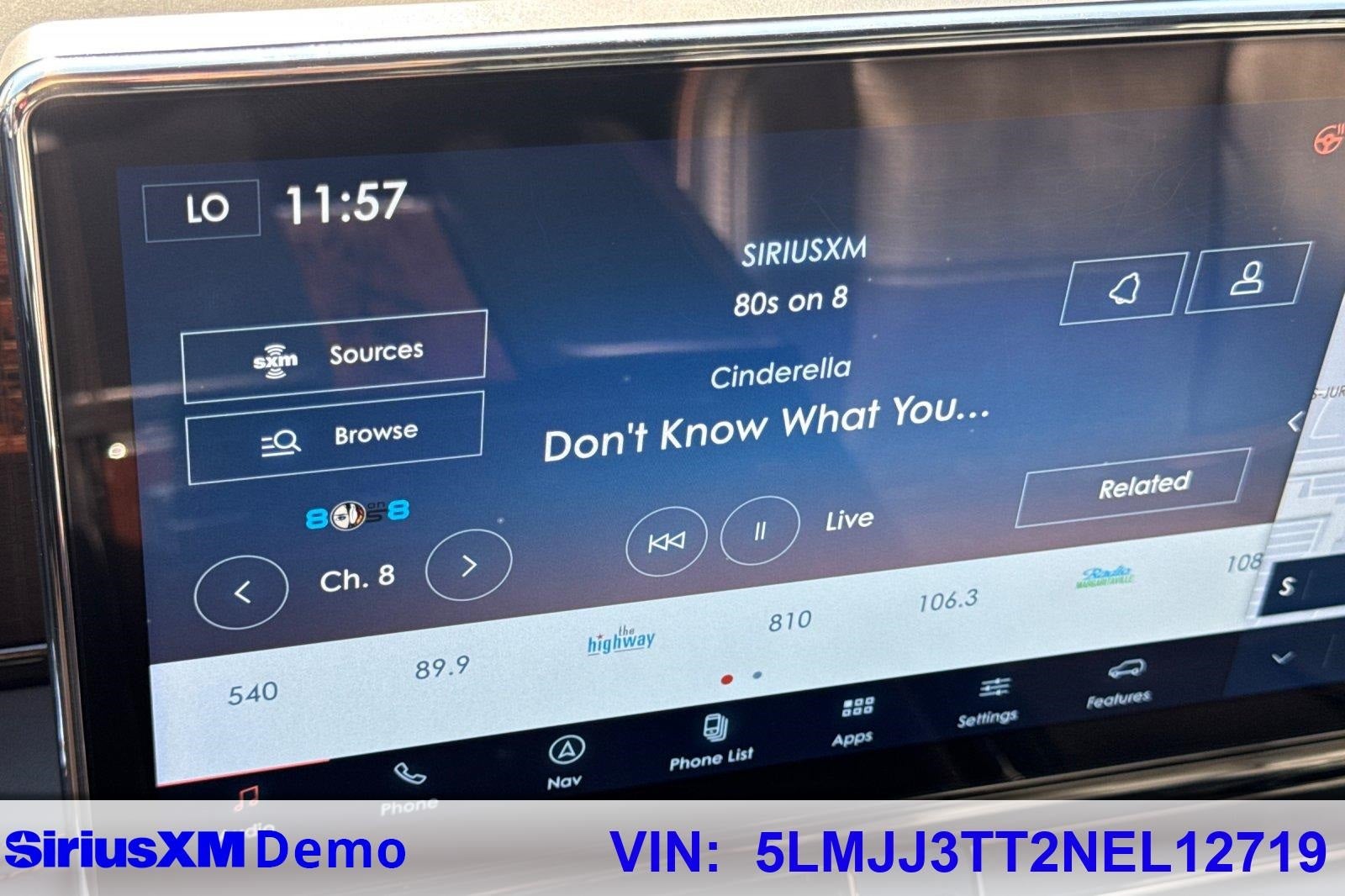 2022 Lincoln Navigator L L Black Label Equipment Group 800A Black Label