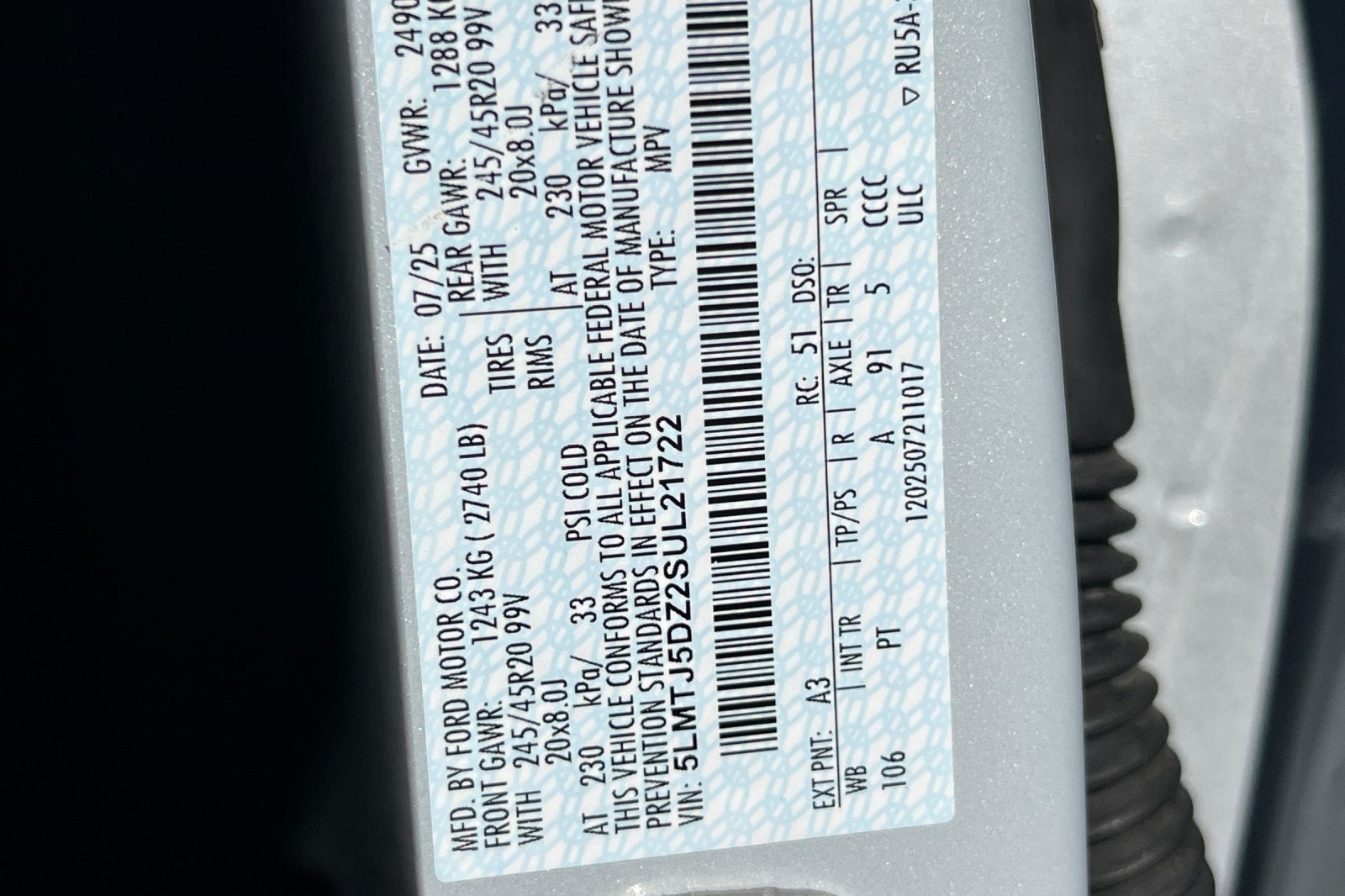 2025 Lincoln Corsair Plug-In Hybrid Grand Touring