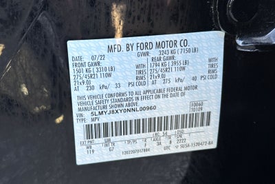 2022 Lincoln Aviator Plug-In Hybrid Grand Touring