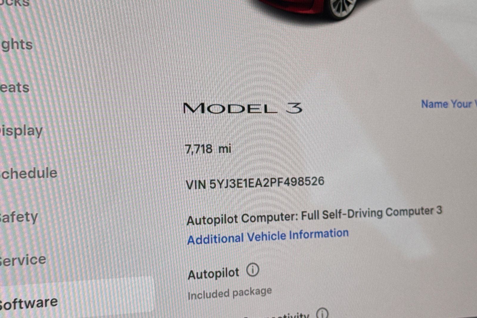 2023 Tesla Model 3 Base