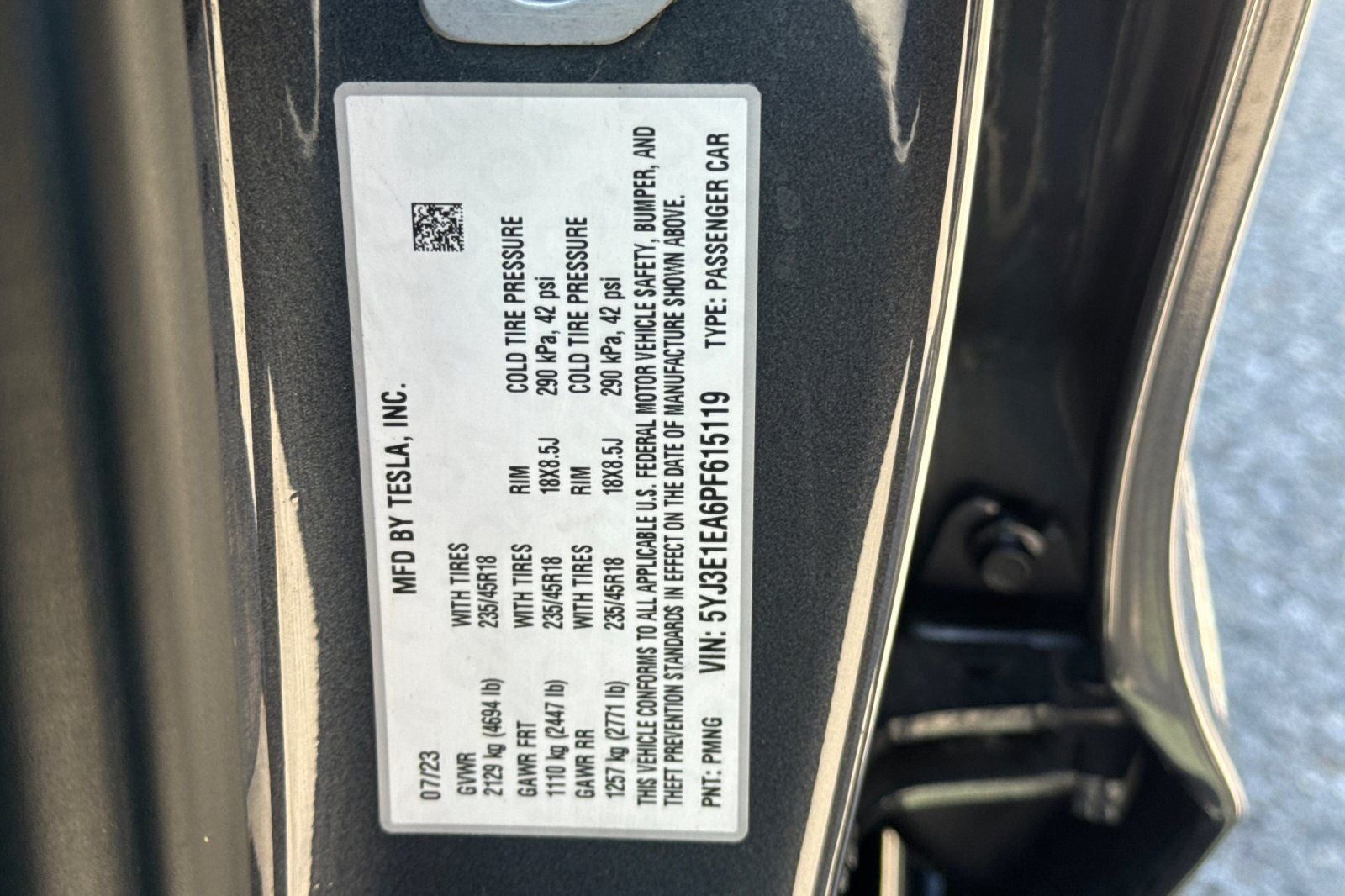 2023 Tesla Model 3 Base