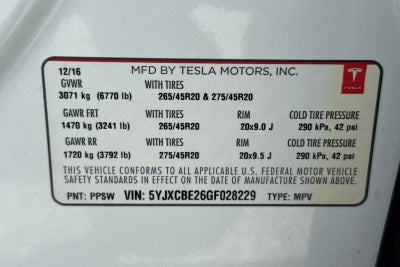 2016 Tesla Model X 90D