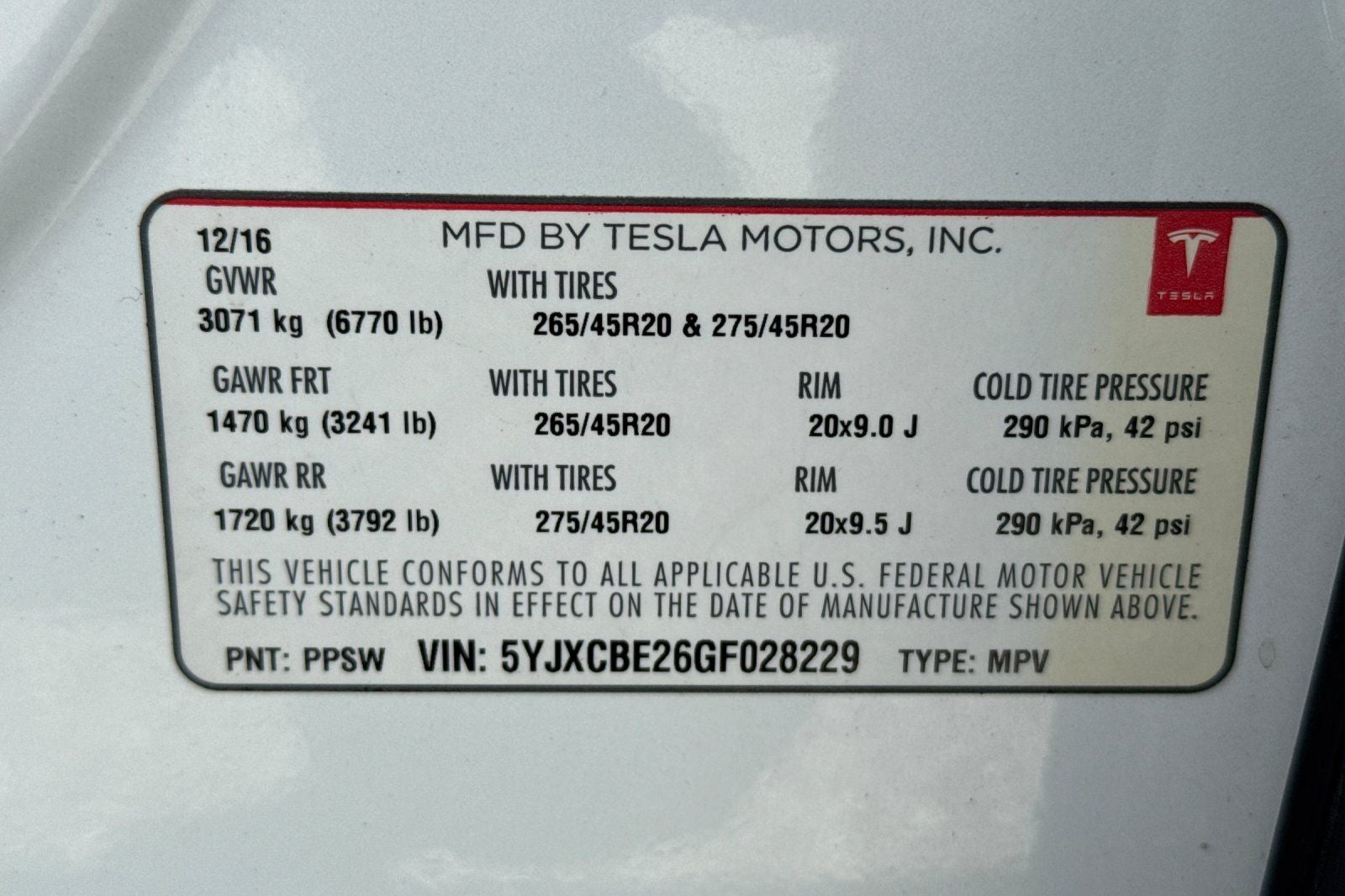 2016 Tesla Model X 90D