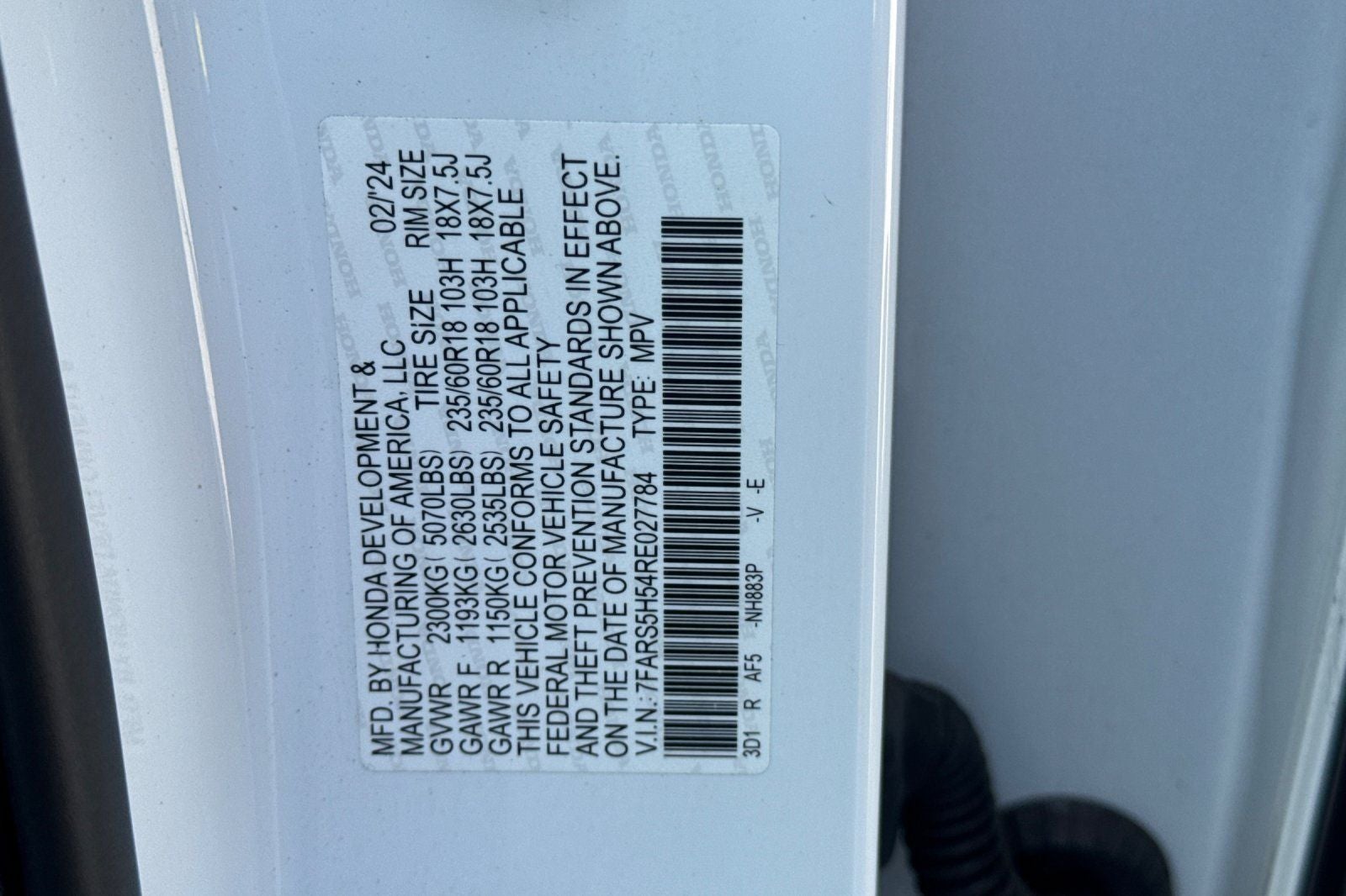 2024 Honda CR-V Hybrid Sport