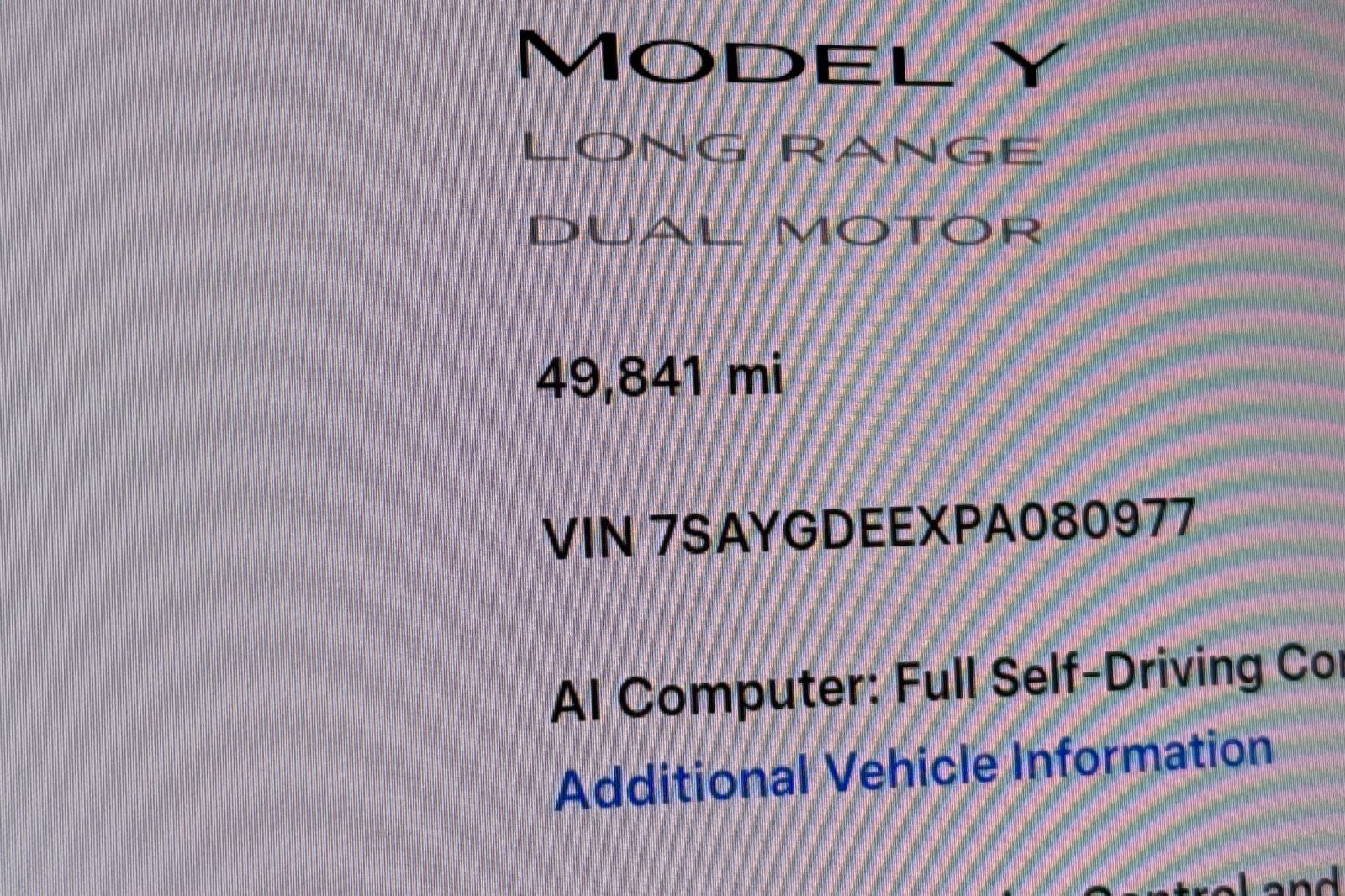 2023 Tesla Model Y Long Range