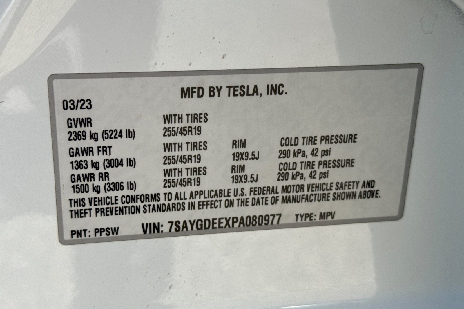 2023 Tesla Model Y Long Range