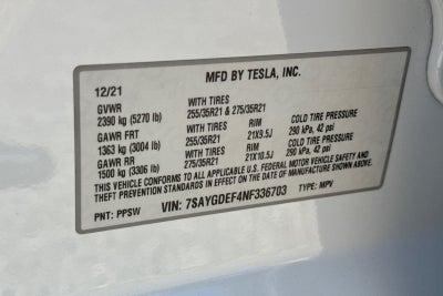 2022 Tesla Model Y Performance