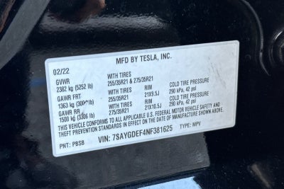 2022 Tesla Model Y Performance