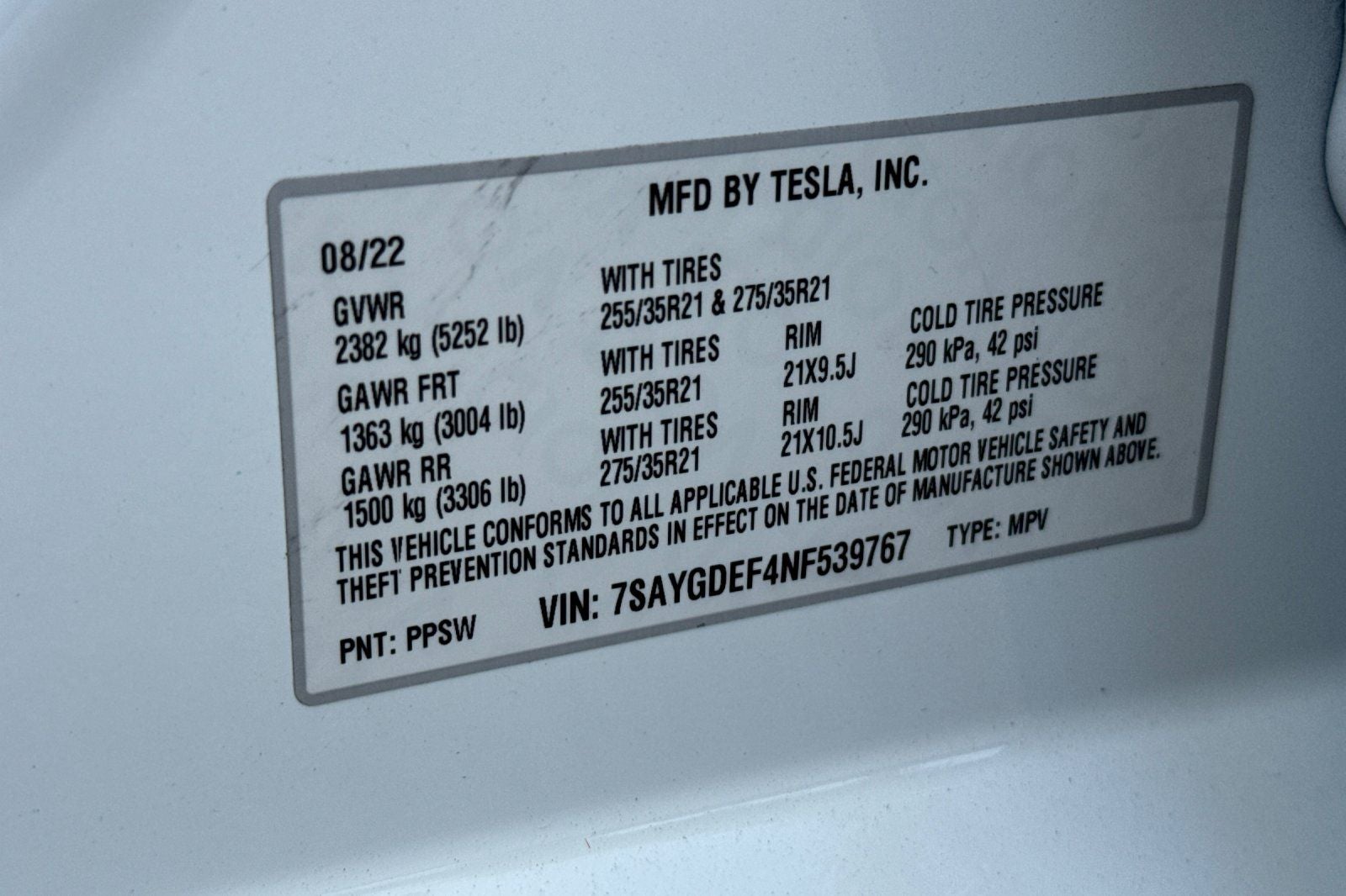 2022 Tesla Model Y Performance
