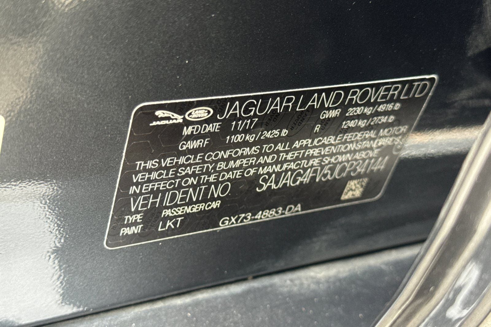 2018 Jaguar XE S