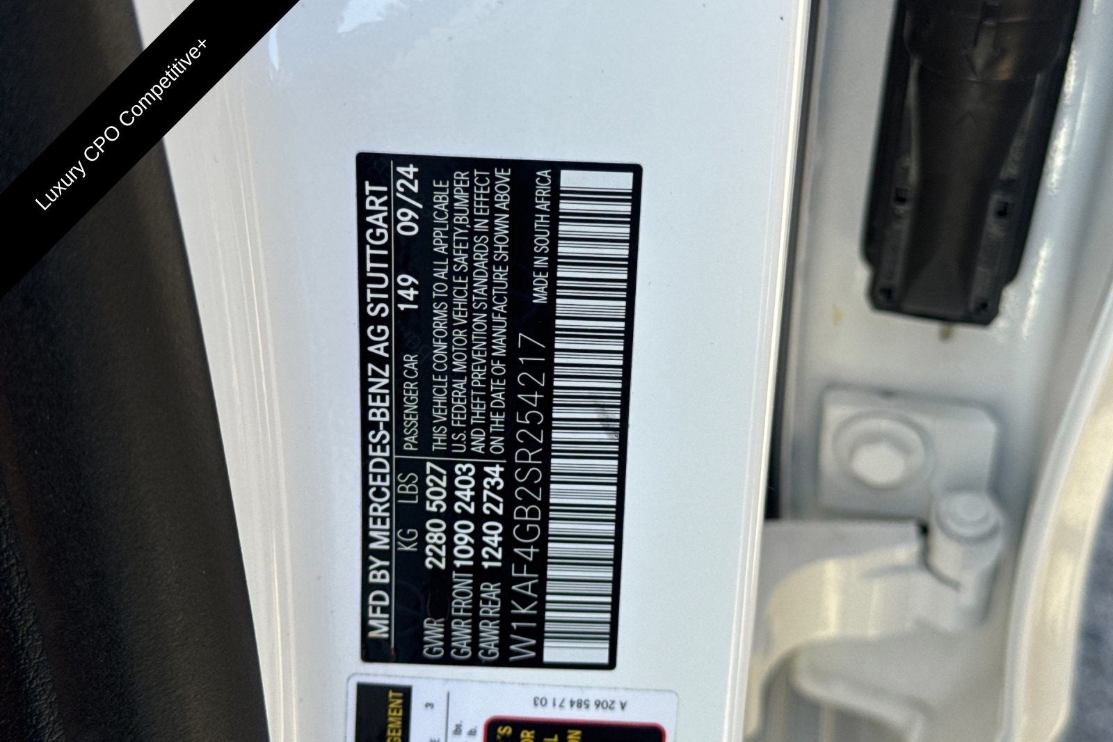 2025 Mercedes-Benz C-Class C 300 LCPO Competitive+