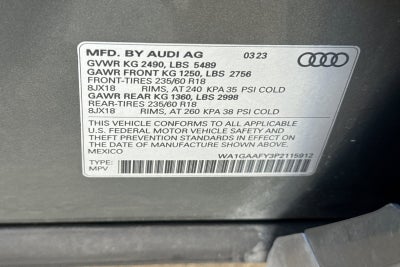 2023 Audi Q5 45 S line Premium quattro LCPO Competitive+