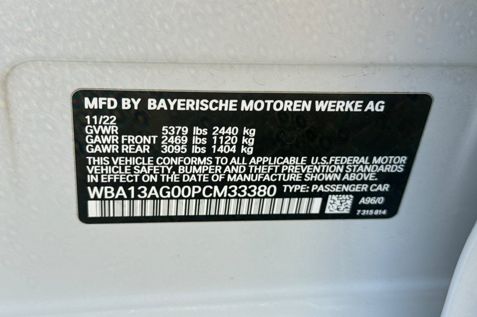 2023 BMW 5 Series 530e iPerformance LCPO Competitive+