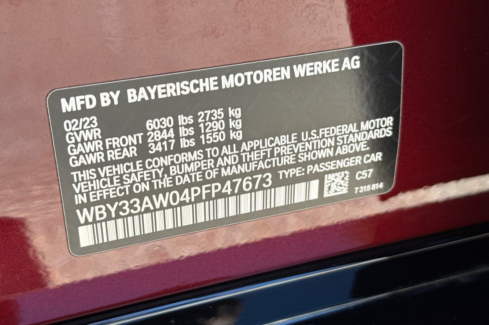 2023 BMW i4 M50