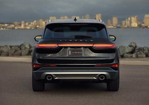 The rear lighting of the 2024 Lincoln Corsair® SUV spans the entire width of the vehicle. | Stevens Creek Lincoln in San Jose CA
