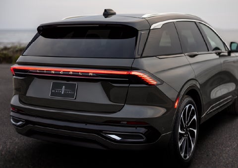 The rear of a 2026 Lincoln Black Label™ Nautilus® SUV displays full LED rear lighting. | Stevens Creek Lincoln in San Jose CA