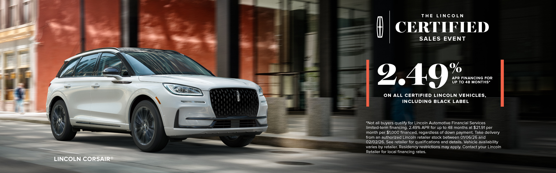 The Lincoln Certified Sales Event