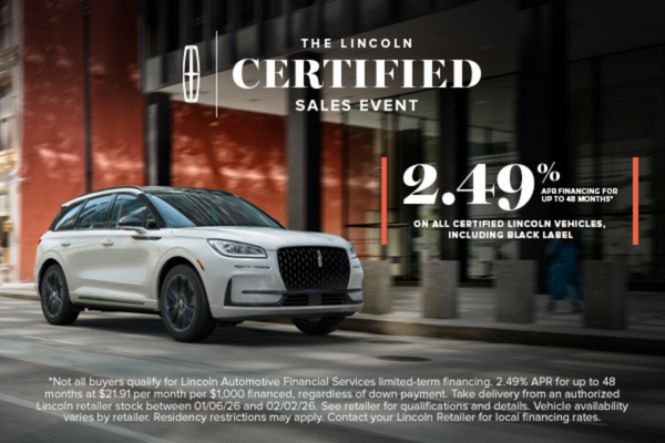 The Lincoln Certified Sales Event