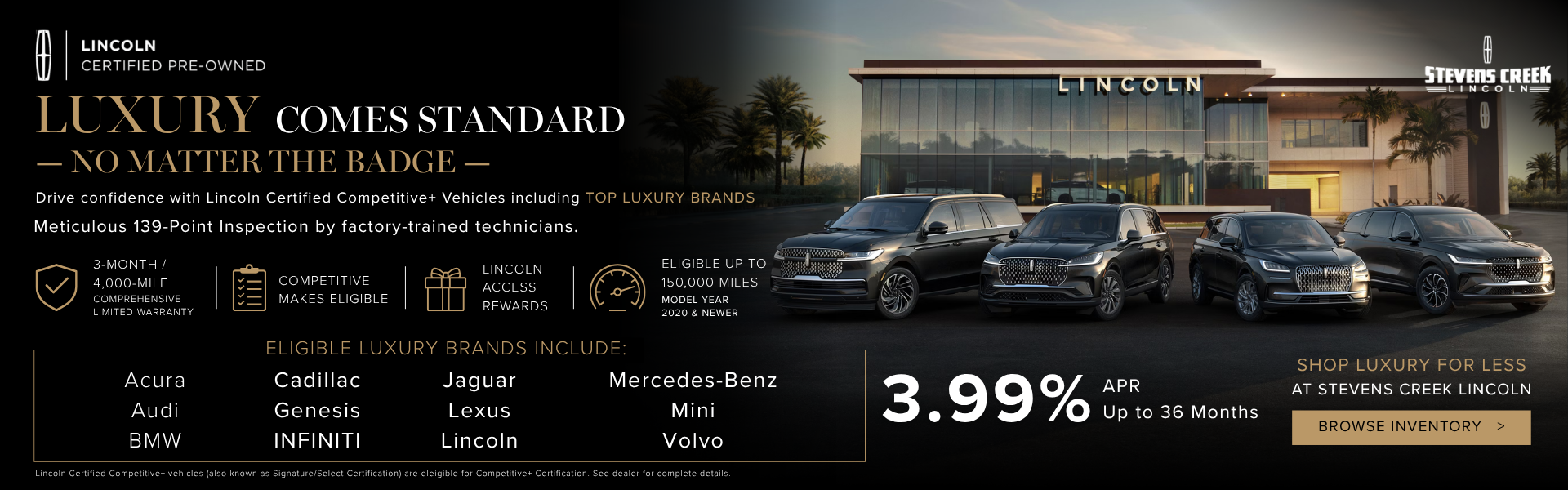 Lincoln Luxury CPO