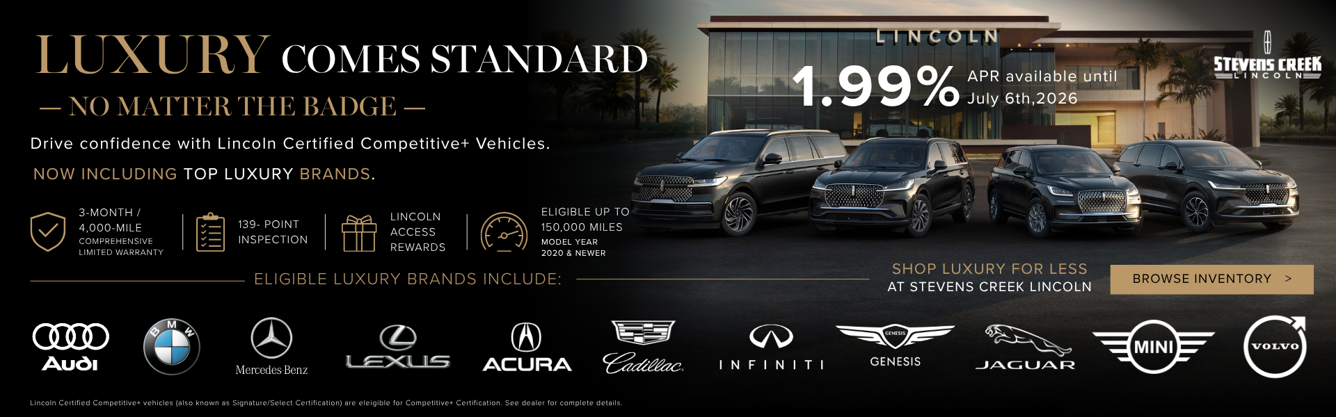 Lincoln Luxury CPO