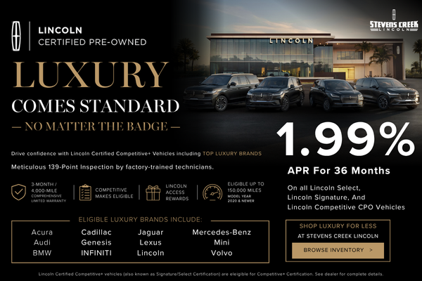 Lincoln CPO 1.99APR